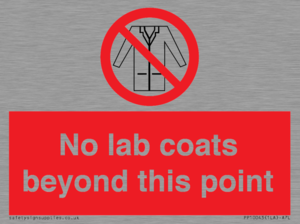 No lab coats beyond this point